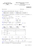 Đề thi thử THPT Quốc gia môn Toán năm 2017 - Sở GD&ĐT Bắc Ninh - Mã đề 114