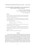 Đặc tính sinh trưởng và dinh dưỡng của cá sao - Poropuntius kremfii ở huyện Nam Đông, tỉnh Thừa Thiên Huế