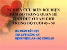 Báo cáo chuyên đề: Nghiên cứu biến đổi điện tâm đồ trong quan hệ tình dục ở nam giới trong độ tuổi 45-50 - BS. Trần Tấn Đạt, ThS. Lưu Hùng An