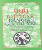  999 bài thuốc dân gian gia truyền: phần 1 - nxb y học