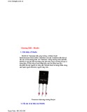 Bài giảng Vật lý - Chương 13: Mosfet