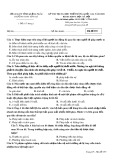 Đề thi thử THPT Quốc gia môn GDCD năm 2018 - THPT Sơn Hà - Mã đề 193