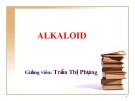 Bài giảng Hóa học - Bài: Alkaloid