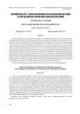 Ảnh hưởng của xử lý 1 Methylcyclopropene sau thu hoạch đến chất lượng và tuổi thọ hành hoa tươi bảo quản trong điều kiện thường