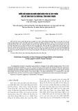 Bước đầu đánh giá biến động diện tích và suy thoái các hệ sinh thái tại Đầm Nại, tỉnh Ninh Thuận