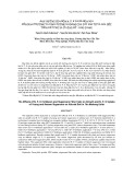 Ảnh hưởng của bón N, P, K và bã bùn mía đến sinh trưởng và dinh dưỡng khoáng của cây mía tơ và mía gốc trên đất phù sa ở Long Mỹ - Hậu Giang