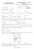 Đề thi thử THPT Quốc gia năm 2018 môn Toán - Sở GD&ĐT Bắc Ninh - Mã đề 117