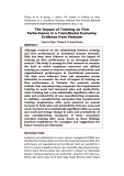 The impact of training on firm performance in a transitional economy: Evidence from Vietnam