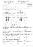 Đề thi thử THPT Quốc gia năm 2017 môn Toán - THPT Phạm Phú Thứ - Mã đề 120