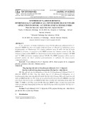 Tổng hợp hợp chất mới n-(4 hexylbenzoyl) dithieno[3,2-b:2’,3’d]pyrrole làm đơn vị mắt xích ứng dụng trong polymer liên hợp cho – nhận điện tử