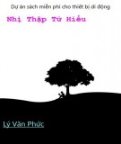  nhị thập tứ hiếu: phần 1