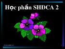 Bài giảng Sinh học đại cương (Phần 2) - Chương 1: Tổ chức của cơ thể động vật có xương sống