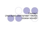 Bài giảng Thương mại điện tử - Chương 3: Ứng dụng CNTT & TMĐT trong doanh nghiệp