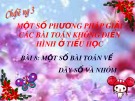 Bài giảng Toán học (Chương 3) - Bài 8: Một số bài toán về dãy số và nhóm