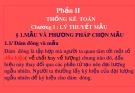 Bài giảng Xác suất (Chương 1) - Bài 1: Mẫu và phương pháp chọn mẫu