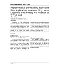 Representative permeability types and their application in researching upper Oligocene sedimentary oil reservoir of ThT oil field