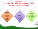 Bài giảng điện tử học phần Quản lý nhà nước về thương mại: Chương 3 – ĐH Thương Mại