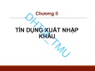 Bài giảng Thanh toán quốc tế và tài trợ xuất nhập khẩu: Chương 5 - ĐH Thương mại