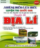  những điều cần biết luyện thi quốc gia chuyên đề Địa lí: phần 1 - nxb Đại học quốc gia hà nội