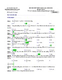 Đề thi thử THPT Quốc gia môn Toán năm 2018 - THPT Tân Lang, Hà Nội - Mã đề 012