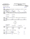 Đề thi thử THPT Quốc gia môn Toán năm 2018 - THPT Tân Lang, Hà Nội - Mã đề 006