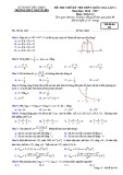 Đề thi thử THPT Quốc gia môn Toán năm 2017 lần 3 - THPT Ngô Sĩ Liên, Bắc Giang - Mã đề 482