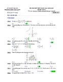 Đề thi thử THPT Quốc gia môn Toán năm 2018 - THPT Tân Lang, Hà Nội - Mã đề 023