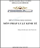 Bài giảng Pháp luật kinh tế - ĐH Phạm Văn Đồng