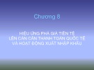 Bài giảng Tài chính quốc tế: Chương 8 - TS. Nguyễn Trọng Tài