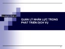 Bài giảng Marketing dịch vụ: Chương 4.6 - ĐH Bách khoa Hà Nội