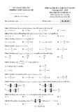 Đề kiểm tra 1 tiết bài số 1 môn Đại số và Giải tích lớp 11 năm 2017-2018 - THPT Ngô Gia Tự - Mã đề 018