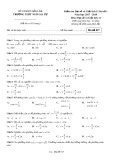 Đề kiểm tra 1 tiết bài số 1 môn Đại số và Giải tích lớp 11 năm 2017-2018 - THPT Ngô Gia Tự - Mã đề 017