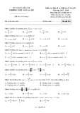 Đề kiểm tra 1 tiết bài số 1 môn Đại số và Giải tích lớp 11 năm 2017-2018 - THPT Ngô Gia Tự - Mã đề 010