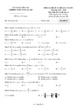 Đề kiểm tra 1 tiết bài số 1 môn Đại số và Giải tích lớp 11 năm 2017-2018 - THPT Ngô Gia Tự - Mã đề 013