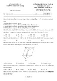 Đề kiểm tra tập trung tuần 30 môn Hình học lớp 11 năm 2017-2018 - THPT Ngô Gia Tự - Mã đề 018