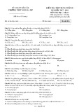 Đề kiểm tra tập trung tuần 28 môn Hóa học lớp 11 năm 2017-2018 - THPT Ngô Gia Tự - Mã đề 016