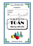 Tài liệu ôn thi tuyển sinh 10 năm 2016 môn Toán