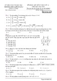 Đề thi khảo sát chất lượng đầu năm lớp 11 năm học 2017-2018 môn Toán trường THPT Quế Võ 2