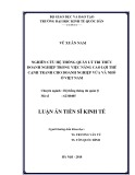 Luận án Tiến sĩ Kinh tế: Nghiên cứu hệ thống quản lý tri thức doanh nghiệp trong việc nâng cao lợi thế cạnh tranh cho doanh nghiệp vừa và nhỏ ở việt nam