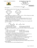 Đề thi khảo sát chất lượng đầu năm lớp 12 năm học 2017-2018 môn Sinh trường THPT Thuận Thành 1