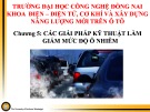 Bài giảng Năng lượng mới trên ô tô: Chương 5 - Các giải pháp kỹ thuật làm giảm mức độ ô nhiễm