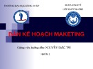 Bài thuyết trình Bản kế hoạch marketing: Lập kế hoạch marketing cho Công ty cổ phần XNK Sa Giang