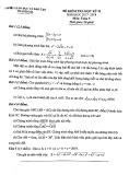 Đề thi học kì 2 lớp 9 môn Toán năm 2017-2018 có đáp án - Phòng GD&ĐT Thanh Oai