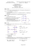 Đề thi HK V môn Điện tử công suất lớp Cao đẳng - CĐKT Cao Thắng