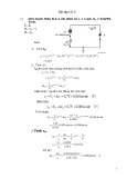 Bài tập điện tử căn bản mạch phi tuyến tính (Có lời giải)