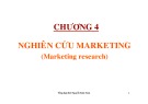 Bài giảng Marketing căn bản: Chương 4 - Đại học Kinh tế