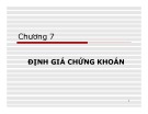 Bài giảng Quản trị tài chính: Chương 7 - ThS. Bùi Phước Quãng