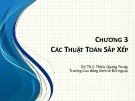 Bài giảng Cấu trúc dữ liệu: Chương 3 - ThS. Thiều Quang Trung (2018)