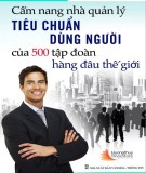  tiêu chuẩn dùng người của 500 tập đoàn hàng đầu thế giới: phần 2 - nxb văn hóa thông tin