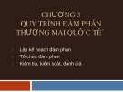 Bài giảng Đàm phán thương mại quốc tế: Chương 3 - TS Lê Thị Việt Nga